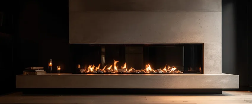 Gas Fireplace Ember Bed Design Services in Dublin, Georgia