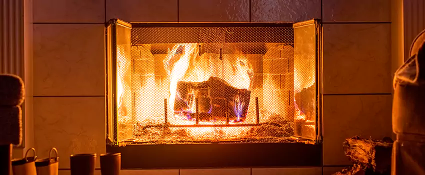 Mendota Hearth Landscape Fireplace Installation in Dublin, Georgia