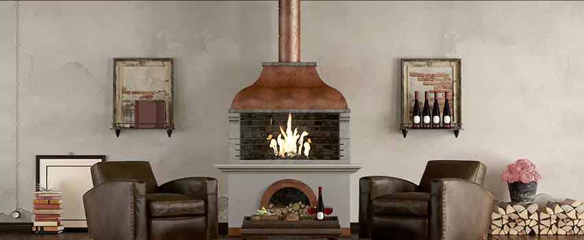 Thelin Hearth Products Providence Pellet Insert Fireplace Installation in Dublin, GA