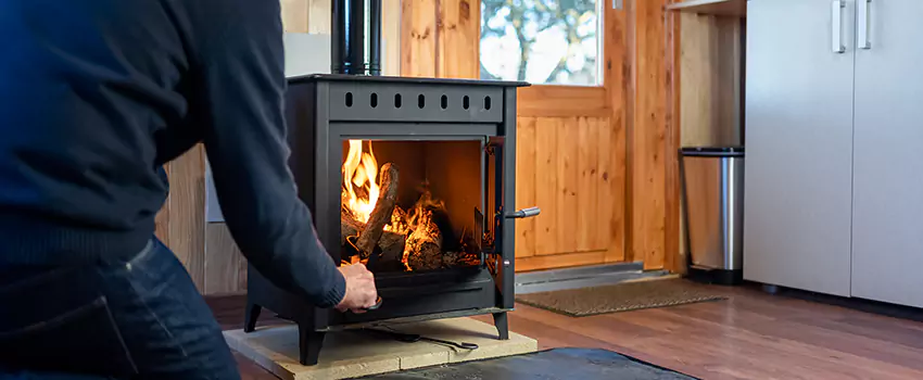 Open Hearth Wood Fireplace Installation in Dublin, GA